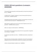 COGS 100 test questions & answers 2025&sol;2026