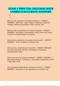 EXAM 1 PHM 550&comma; 2025&sol;2026 WITH CORRECT&sol;ACCURATE ANSWERS