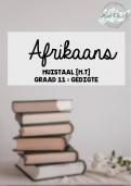 Graad 11&lowbar;Afrikaans Huistaal&lowbar;Gedigte Analise