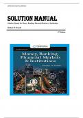 Solution Manual for Money, Banking, Financial Markets & Institutions (MindTap Course List) 2nd Edition by Michael Brandl , ISBN: 9781337902724 |All Chapters Verified| Guide A+