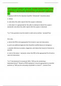 EPD EXAM LATEST ACTUAL EXAM QUESTIONS AND CORRECT DETAILED ANSWERS&rpar; &vert;ALREADY GRADED A&plus;