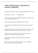 cogs 100 final exam 1 questions & answers 2025&sol;2026