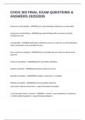COGS 303 FINAL EXAM QUESTIONS & ANSWERS 2025&sol;2026