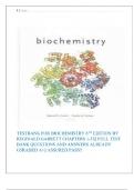 TESTBANK FOR BIOCHEMISTRY 6TH EDITION BY REGINALD GARRETT CHAPTERS 1-53 FULL TEST BANK QUESTIONS AND ANSWERS ALREADY G5RADED A&plus; ASSURED PASS&lowbar;&period;pdf