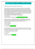 ATLS Exam Practice 2025 Questions and Answers&period;