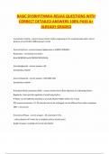 BASIC DYSRHYTHMIA-RELIAS QUESTIONS WITH CORRECT DETAILED ANSWERS 100&percnt; PASS A&plus; ALREADY GRADED