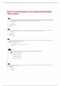 NU 631 Quiz 6 Questions and Answers&vert;2025 Update&vert; 100&percnt; Correct&period;