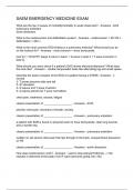 SAEM EMERGENCY MEDICINE EXAM