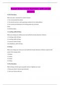 Hawaii Drivers Exam Questions with correct answers