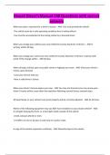 Hawaii Driver&rsquo;s Manual-150 Questions with correct answer