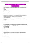 Hawaii Drivers Permit Test 3 Questions with Correct Solutions