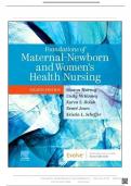 TEST BANK FOR Foundations of Maternal-Newborn & Women&rsquo;s Health Nursing&comma; 7th Edition 