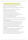 Fundamentals of Geology Test Questions with Correct Answers 100&percnt; Solved
