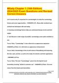 Milady Chapter 1 &lpar;14th Edition&rpar;  2024&sol;2025 Exam Questions and Revised  Correct Answers