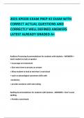 2025 KPEERI EXAM PREP &num;2 EXAM WITH CORRECT ACTUAL QUESTIONS AND CORRECTLY WELL DEFINED ANSWERS LATEST ALREADY GRADED A&plus; 