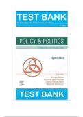 Test bank for mason policy politics in nursing and health care 8th edition by Elizabeth Lynne Mason