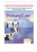 Test Bank for Primary Care The Art and Science of Advanced Practice Nursing &ndash; an Interprofessional Approach Sixth Edition by Debera J&period; Dunphy&comma; Lynne M&period;&semi; Winland-Brown&comma; Jill E&period;&semi; Porter&comma; Brian Oscar&semi; Thomas