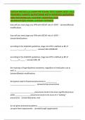 SARAH MICHELLE AANP&sol;NP EXAM TEST BANK 2025 &vert; ALL POSSIBLY ASKED QUESTIONS WITH VERIFIED ANSWERS AND RATIONALES &vert; EXPERT VERIFIED FOR GUARANTEED PASS &vert; LATEST UPDATE