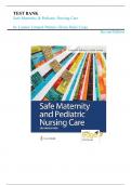 Test Bank Safe Maternity & Pediatric Nursing Care 2nd Edition by Luanne Linnard-Palmer&period; &vert;All Chapters included 1-38&vert; Full Complete Guide graded A&plus;
