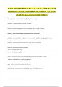 NUR 242 MED SURG EXAM 3 LATEST ACTUAL EXAM 180 QUESTIONS AND CORRECT DETAILED ANSWERS WITH RATIONALES&vert;ALREADY GRADED A&plus;&vert;&vert;GALEN COLLEGE OF NURSING