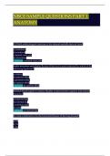 NBCE Part 1 - Anatomy exam test 2025 verified questions and correct answers