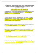 C-39 ROOFING TRADE PRACTICE TEST 1 AND 2 &vert; ALL QUESTIONS AND CORRECT ANSWERS &vert; ALREADY GRADED A&plus; &vert; LATEST TEST 2025 &vert; VERIFIED ANSWERS