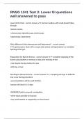 RNSG 1341 EXAM  package deal CORRECTLY ANSWERED TO PASS
