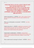 NURS 2063 FINAL EXAM LATEST UPDATE 2025  TEST BANK&vert; ESSENTIALS OF  PATHOPHYSIOLOGY FINAL EXAM REVIEW  AND STUDY GUIDE EXAM&vert; COMPLETE 400  QUESTIONS AND CORRECT VERIFIED  ANSWERS&sol; ALREADY GRADED A&plus;&vert; RASMUSSEN  &lpar;BRAND NEW&excl;&excl;&rpar;