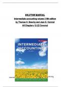 Solution manual  for Intermediate accounting volume 2 8th edition  by Thomas H&period; Beechy and Joan E&period; Conrod  All Chapters 12-22 Covered 