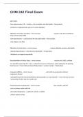 CHM 242 Final Exam Reported Questions Well Answered&period;