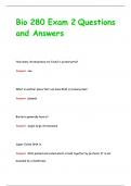 Bio 280 exam 2 questions and answers&period;