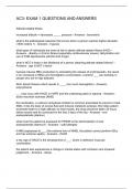 AC3- EXAM 1 QUESTIONS AND ANSWERS