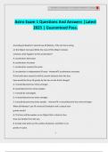 Astro Exam 1 Questions And Answers &vert;Latest 2025 &vert; Guaranteed Pass&period;
