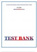 TEST BANK FOR ADAM&rsquo;S PHARMACOLOGY FOR NURSES&colon; A PATHOPHYSIOLOGIC APPROACH&comma; &vert;7TH EDITION &vert; ALL CHAPTERS &vert; UPDATED 2024