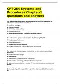 CPT-264 Systems and Procedures Chapter-1 questions and answers&period;