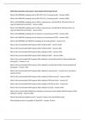AASM Exam Questions and Answers Latest Update 2025 Already Passed 