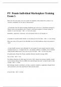 PY Pennie Individual Marketplace Training Exam 1&period;&period;docx