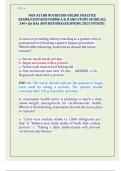 NGN ATI RN NUTRITION ONLINE PRACTICE EXAMS&sol;CONTAINS FORMS A & B AND STUDY GUIDE&vert;ALL 240&plus; Qs &As AND RATIONALES&vert;SPRING 2025 UPDATE&vert; 