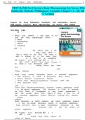  TEST BANK For Clayton&rsquo;s Basic Pharmacology for Nurses 19th  Edition By Michelle Willihnganz &vert; Complete Chapter's 1 - 48 &vert; 100 &percnt; Verified