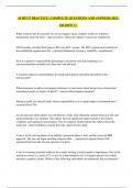 ACRP CP PRACTICE &vert; COMPLETE QUESTIONS AND ANSWERS 2025 &vert; GRADED A&plus;