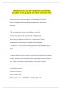 PHARMACOLOGY RN HESI EXIT EXAM 2025&vert; COMPLETE 90 QUESTIONS&vert;NEW UPDATE 2025&vert;
