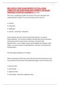 MED SURG II HESI EXAM NEWEST ACTUAL EXAM COMPLETE 200 QUESTIONS AND CORRECT DETAILED ANSWERS &lpar;VERIFIED ANSWERS&rpar; &lpar;set one&rpar;