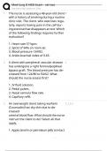 MED SURG II HESI EXAM NEWEST ACTUAL EXAM COMPLETE  QUESTIONS AND CORRECT DETAILED ANSWERS &lpar;VERIFIED ANSWERS&rpar; &lpar;set two&rpar;