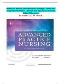 Hamric and Hansons Advanced Practice Nursing 6th Edition Tracy Complete Guide Chapter 1-16 2025-2026&period; Questions with correct and verified answers&period; GUARANTEED A&plus; GRADE&period;