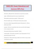 NRES 251- Exam 2 Questions and Answers 100&percnt; Pass