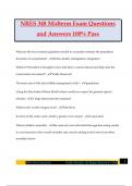 NRES 348 Midterm Exam Questions and Answers 100&percnt; Pass