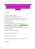 COP 3330 FSU Exam 1 Latest Update 2025-2026 Actual Exam Questions with 100&percnt; Verified Correct Answers Guaranteed A&plus; Verified by Professor