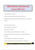 NRES 348 Quiz 1 Questions and Answers 100&percnt; Pass