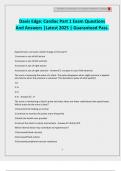 Davis Edge&colon; Cardiac Part 1 Exam Questions And Answers &vert;Latest 2025 &vert; Guaranteed Pass&period;