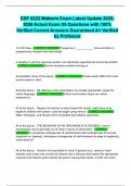 EDF 6222 Midterm Exam Latest Update 2025-2026 Actual Exam 95 Questions with 100&percnt; Verified Correct Answers Guaranteed A&plus; Verified by Professor